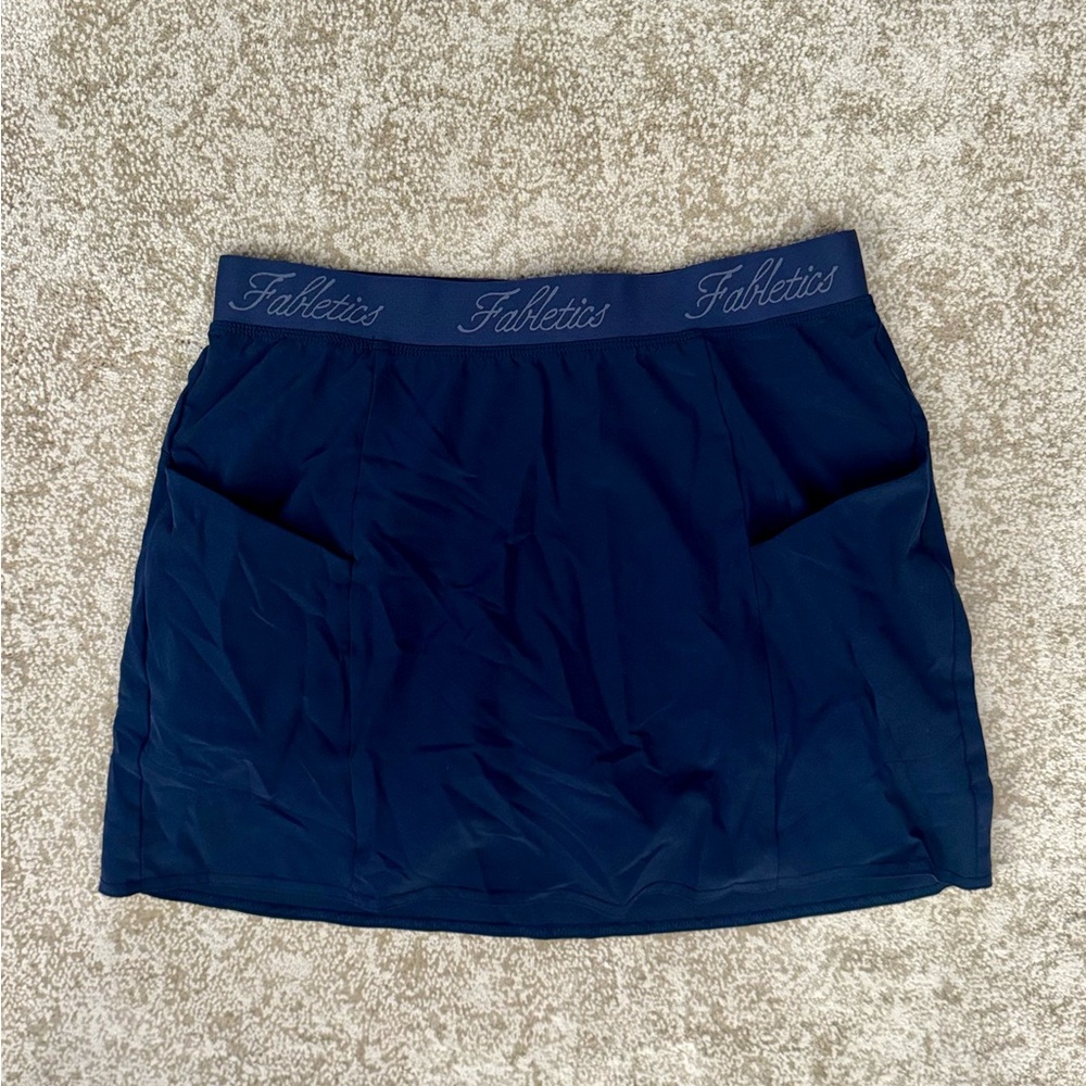 Fabletics Blue Mini Skort Casual Athletic